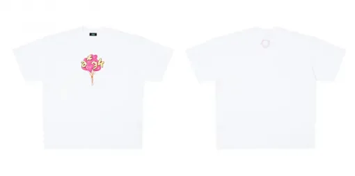 AFGK A FEW GOOD KIDS T-shirt アフューグッドキッズ T シャツ ロゴ 花柄 サークル 大人気 男女兼用 2色 シンプル