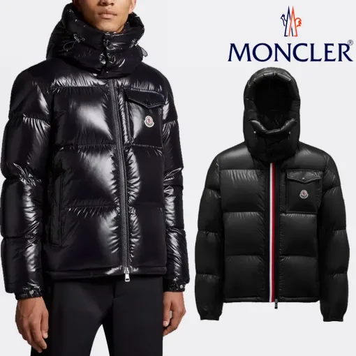 MONCLER MONTBELIARD 2023-24AW ショートダウンジャケット メンズ ブラック 1色